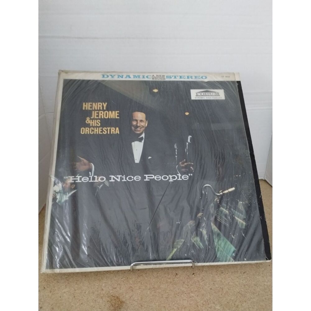 Henry Jerome and His Orchestra Hello Nice People Forum SF 9015 LP